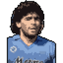 maradona soccer celebrate Slack emoji