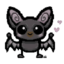 cuteblkbatq Slack emoji