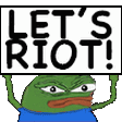 lets riot e Slack emoji
