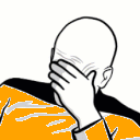 facepalm party Slack emoji