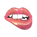 lips e Slack emoji