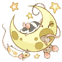 moon mice e Slack emoji