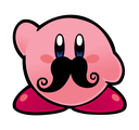 kirby stache e Slack emoji