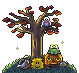 haunted tree Slack emoji
