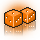 orange dice Slack emoji