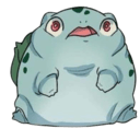 blobby frog surprised Slack emoji