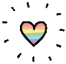 pride heart e Slack emoji