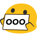 blob out of office Slack emoji