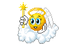 angel wand Slack emoji