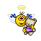 angel w teddy bear Slack emoji