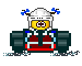 race car Slack emoji