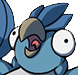 bird poke q Slack emoji