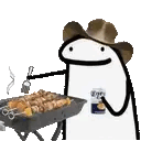flork grill e Slack emoji