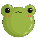 frog circle e Slack emoji