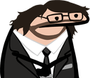 flork guy q Slack emoji