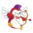 cupid penguinq Slack emoji