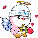 cupid penguine Slack emoji