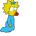 maggie blue bow pacifier Slack emoji