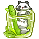 panda tea e Slack emoji