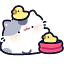ducky kitten e Slack emoji