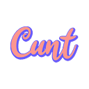 cunt ee Slack emoji