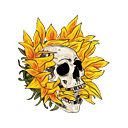 sunflwrskull e Slack emoji