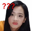 girl question marks Slack emoji