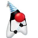 java celebrateq Slack emoji
