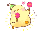 chick celebrateq Slack emoji