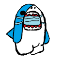 covid shark e Slack emoji