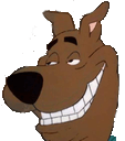 scooby winky grin Slack emoji