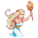 aphrodite e Slack emoji