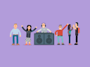 offsite dj Slack emoji