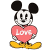 mickey love Slack emoji