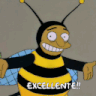 bumble bee man excellente 96 Slack emoji