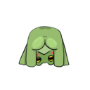 frog tent hide peek Slack emoji