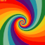 psychedelic spiral Slack emoji