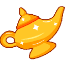 magic lamp Slack emoji