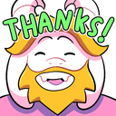asgore thanksq Slack emoji