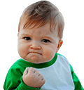 yes kid success Slack emoji