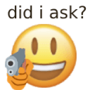 did i ask e Slack emoji