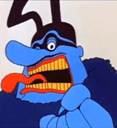 blue meanie Slack emoji