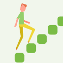 climbing stairs Slack emoji