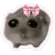 sad hamster Slack emoji