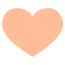 heart pantone 2024 peachfuzz Slack emoji