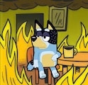 this is fine bandit Slack emoji