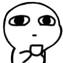 wide eyes confusedq Slack emoji