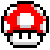 mario powerup mushroom Slack emoji