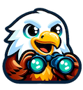 eagle eyed Slack emoji