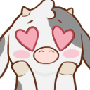 cow lover q Slack emoji